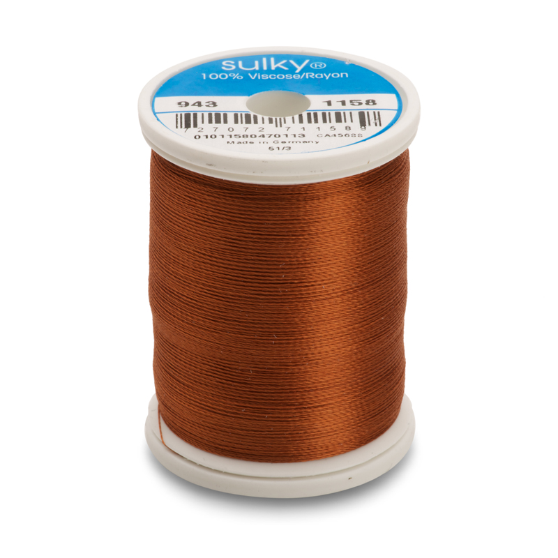 Sulky 40 Wt. Rayon Thread- Dk. Maple - 850 yd. Spool