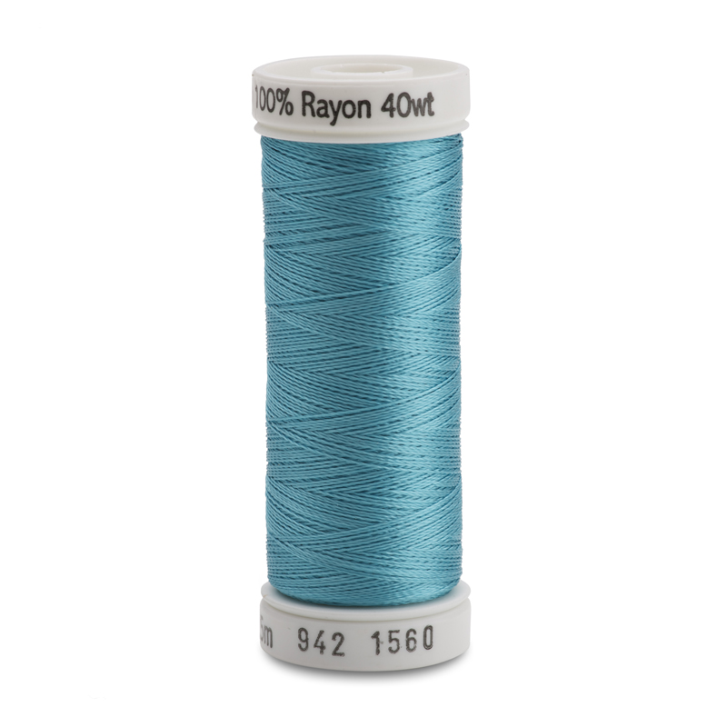 Sulky 40 Wt. Rayon Thread- Marine Aqua - 250 yd. Spool