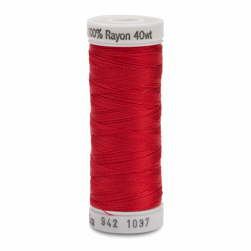 Sulky 40 Wt. Rayon Thread- Lt. Red - 250 yd. Spool
