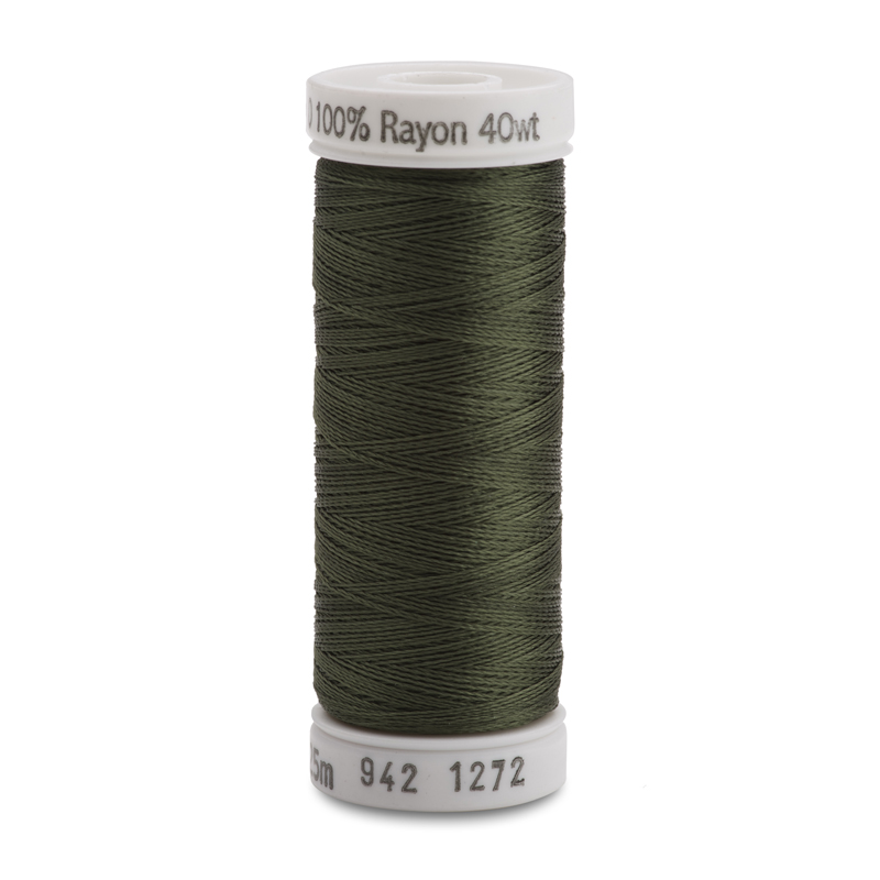 Sulky 40 Wt. Rayon Thread- Hedge Green - 250 yd. Spool