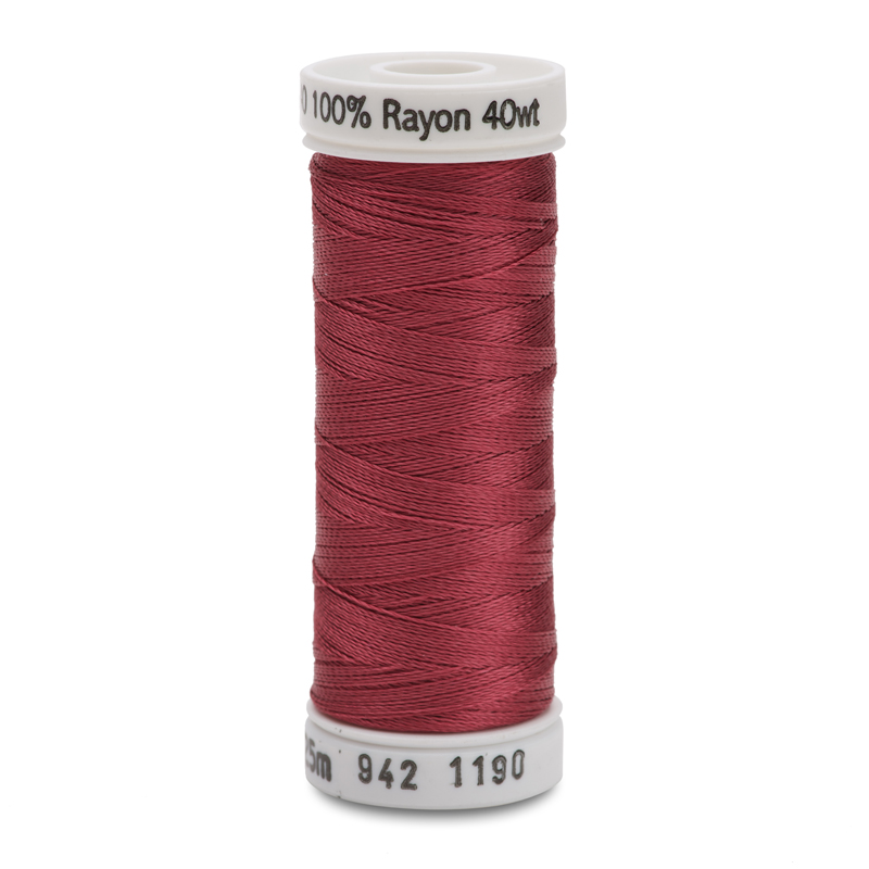 Sulky 40 Wt. Rayon Thread- Med. Burgundy - 250 yd. Spool