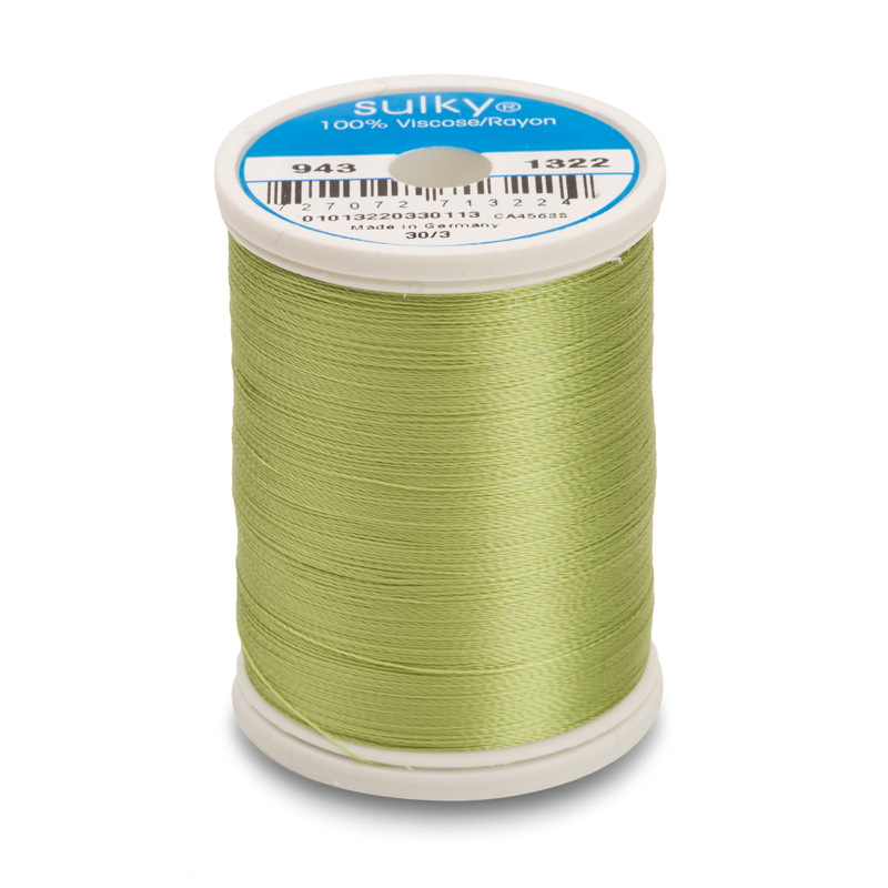 Sulky 40 Wt. Rayon Thread- Chartreuse - 850 yd. Spool