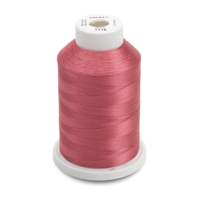 Sulky 40 Wt. Rayon Thread- Dk. Mauve - 1,500 yd. Spool