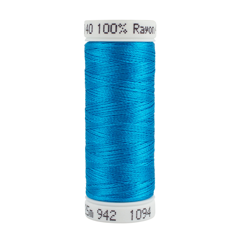 Sulky 40 Wt. Rayon Thread- Med. Turquoise - 250 yd. Spool
