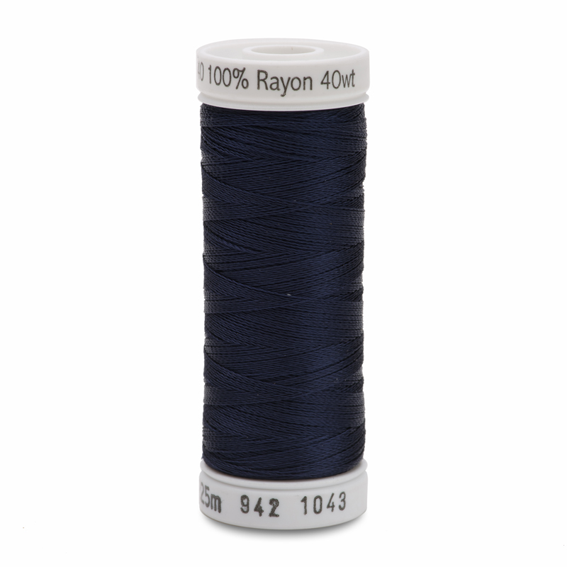 Sulky 40 Wt. Rayon Thread- Dk. Navy - 250 yd. Spool