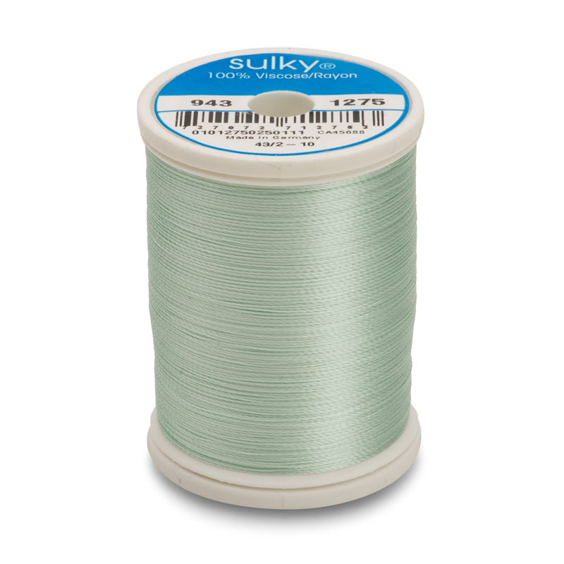 Sulky 40 Wt. Rayon Thread- Sea Mist - 850 yd. Spool