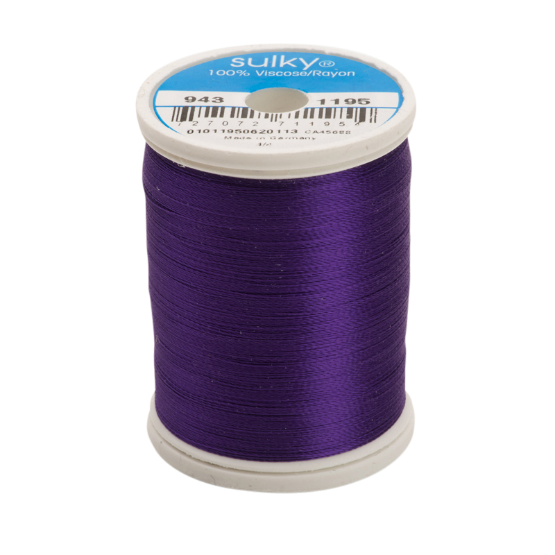 Sulky 40 Wt. Rayon Thread- Dk. Purple - 850 yd. Spool