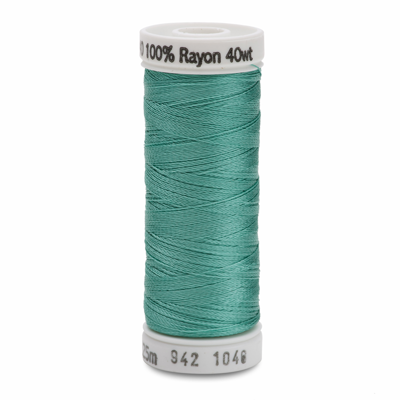 Sulky 40 Wt. Rayon Thread- Teal - 250 yd. Spool