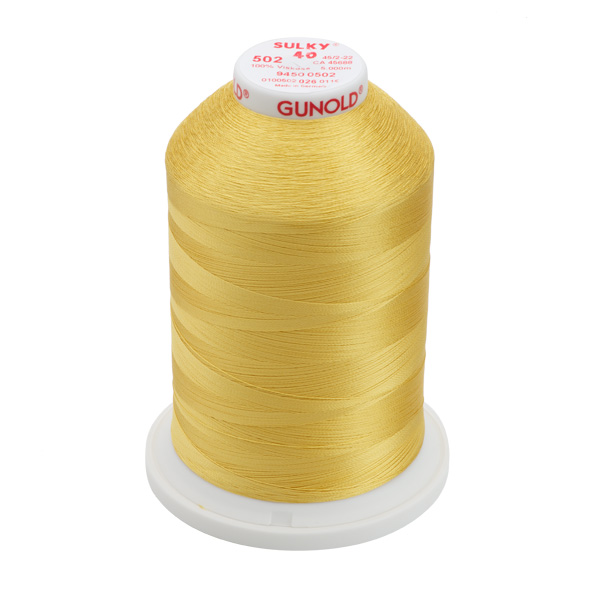Sulky 40 Wt. Rayon Thread- Cornsilk - 5,500 yd. Jumbo Cone