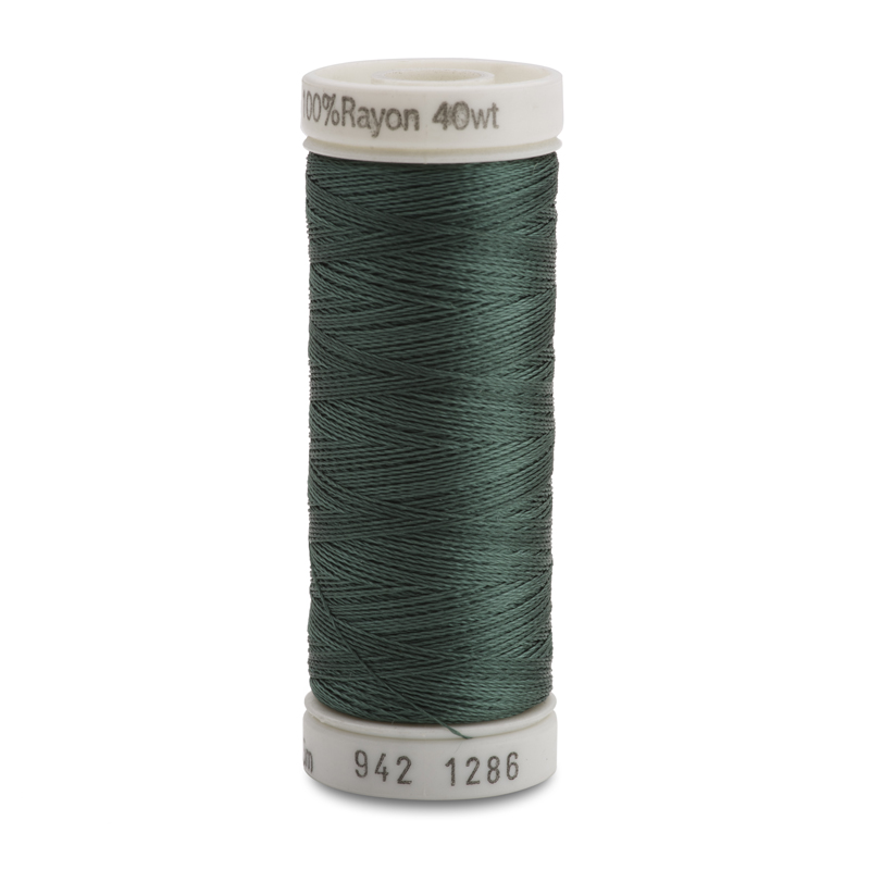 Sulky 40 Wt. Rayon Thread- Dk. French Green - 250 yd. Spool